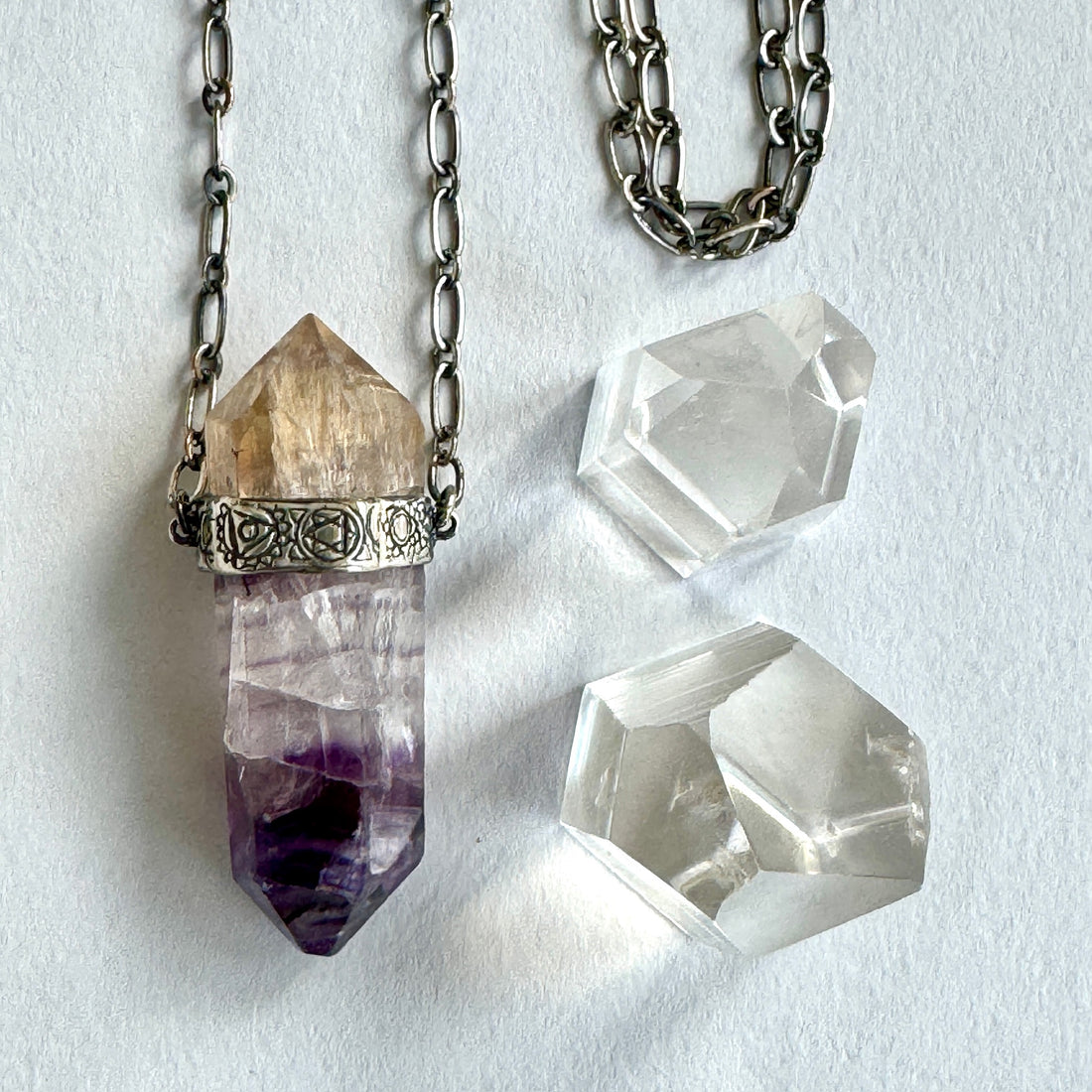 Fluorite Crystal Mastery Necklace