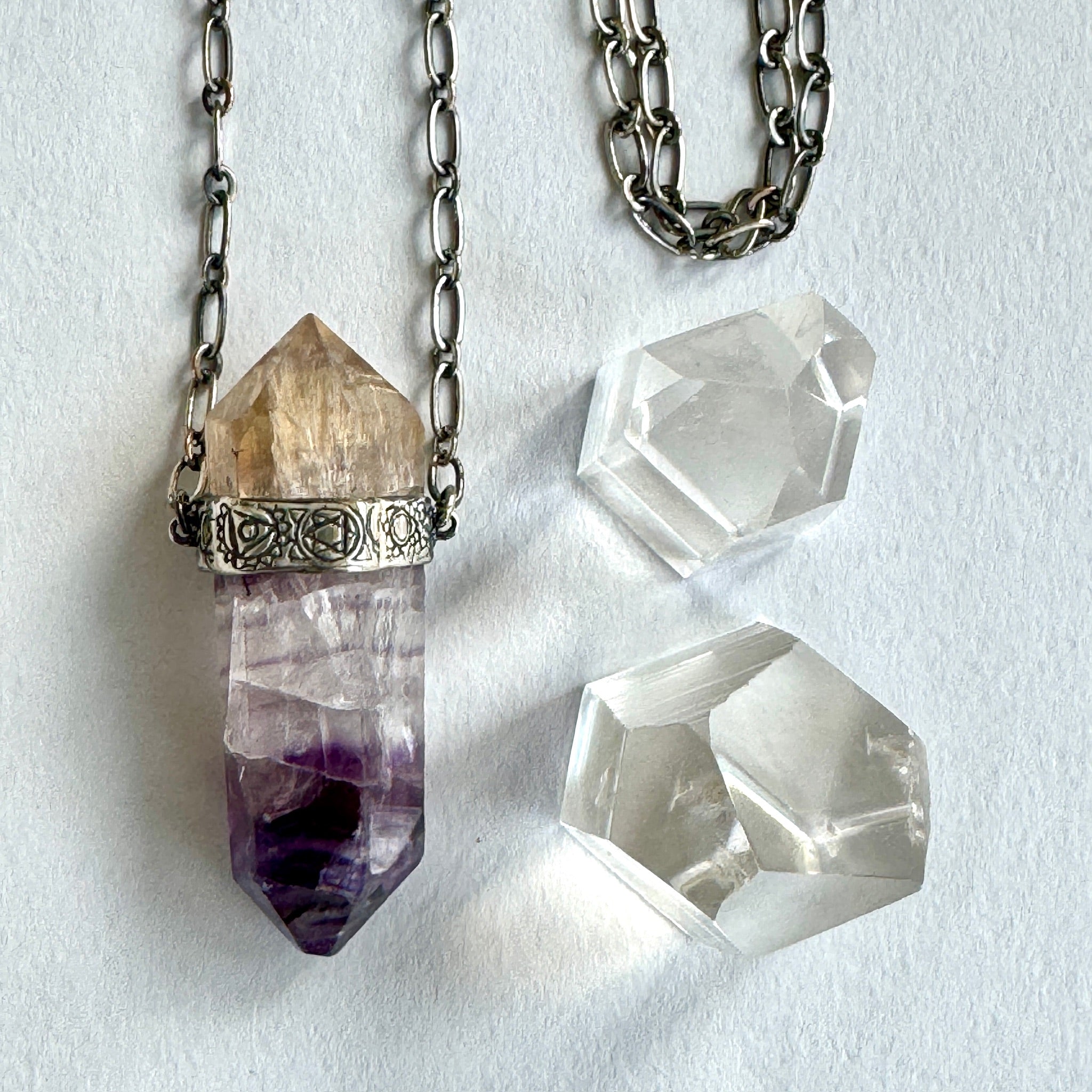 Fluorite Crystal Mastery Necklace