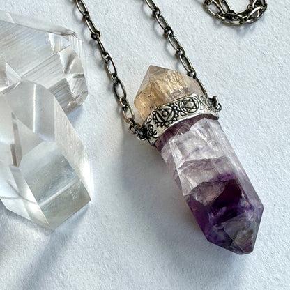 Fluorite Crystal Mastery Necklace