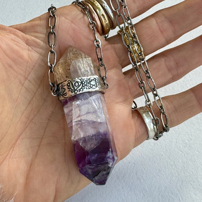 Fluorite Crystal Mastery Necklace