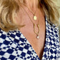Divine Feminine Charm Holder with Herkimer Diamond Necklace