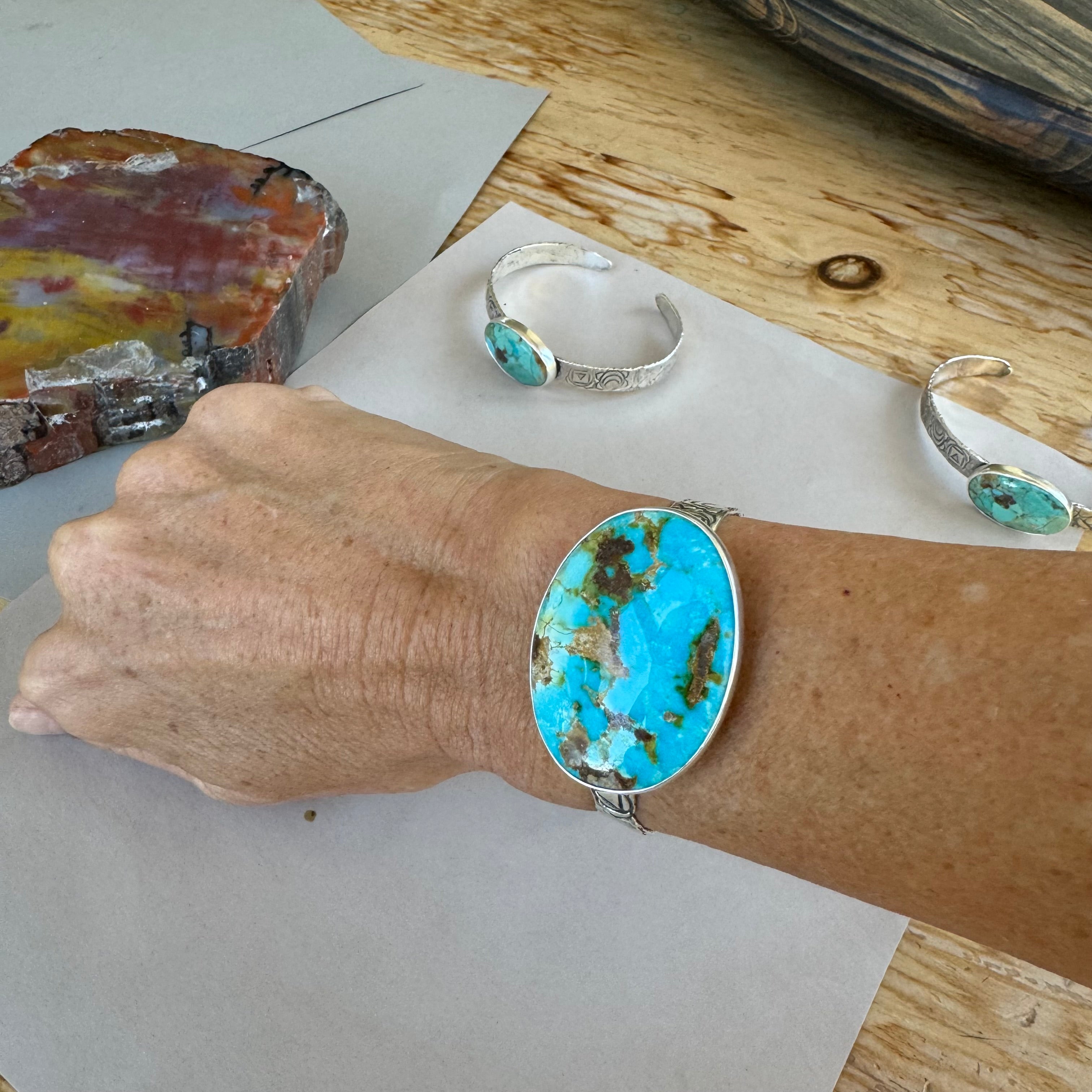 Turquoise Chakra Cuff