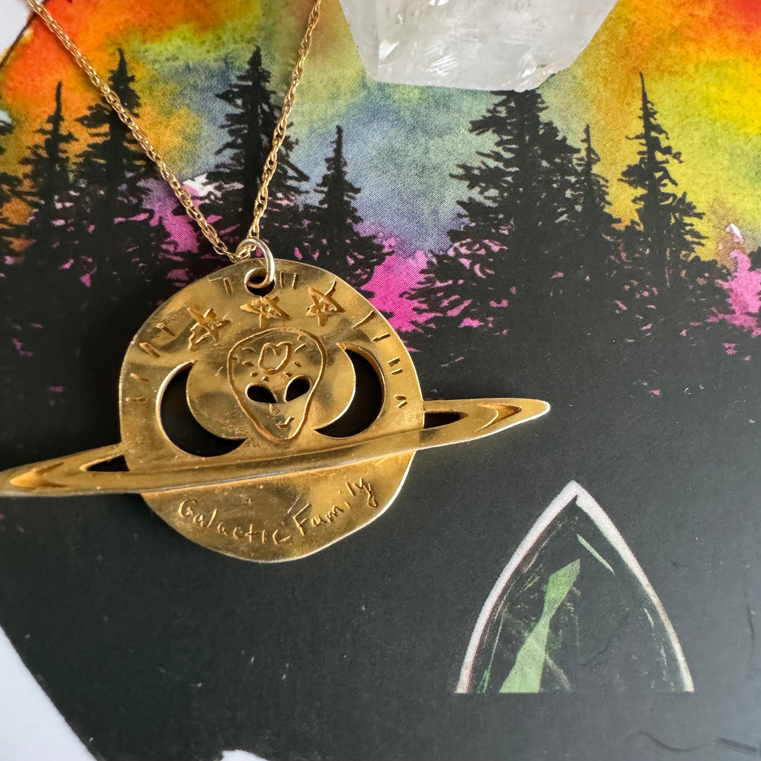 Saturn Pendant