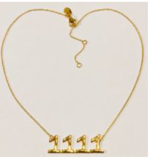 Triplet Angel Numbers Necklace