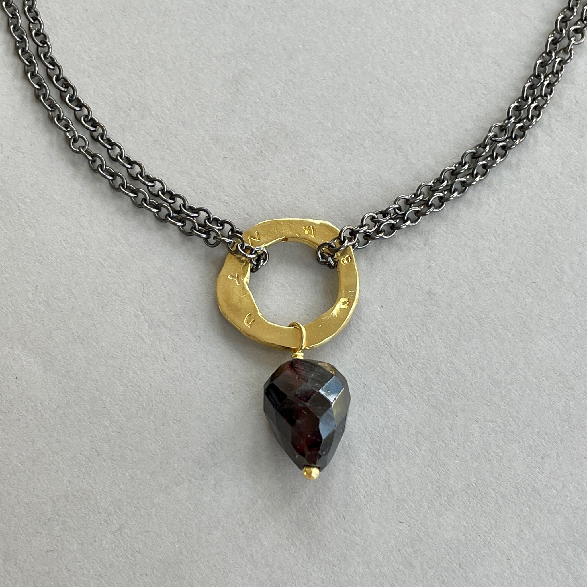 Ubuntu Garnet Necklace