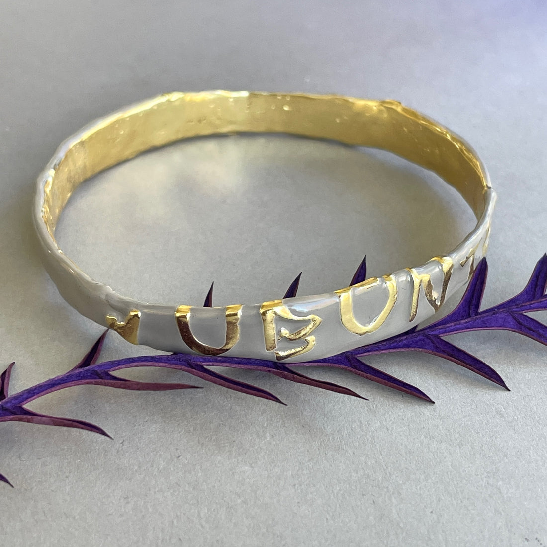 Ubuntu Enamel Bangle