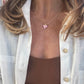It’s Only With The Heart Enamel Necklace