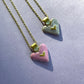 It’s Only With The Heart Enamel Necklace