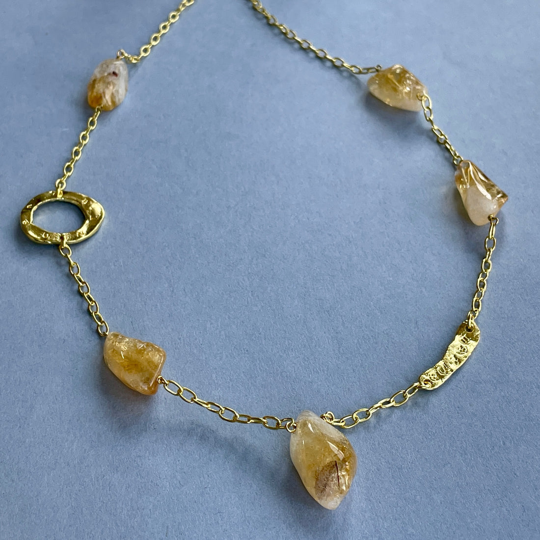 Ubuntu Citrine Necklace