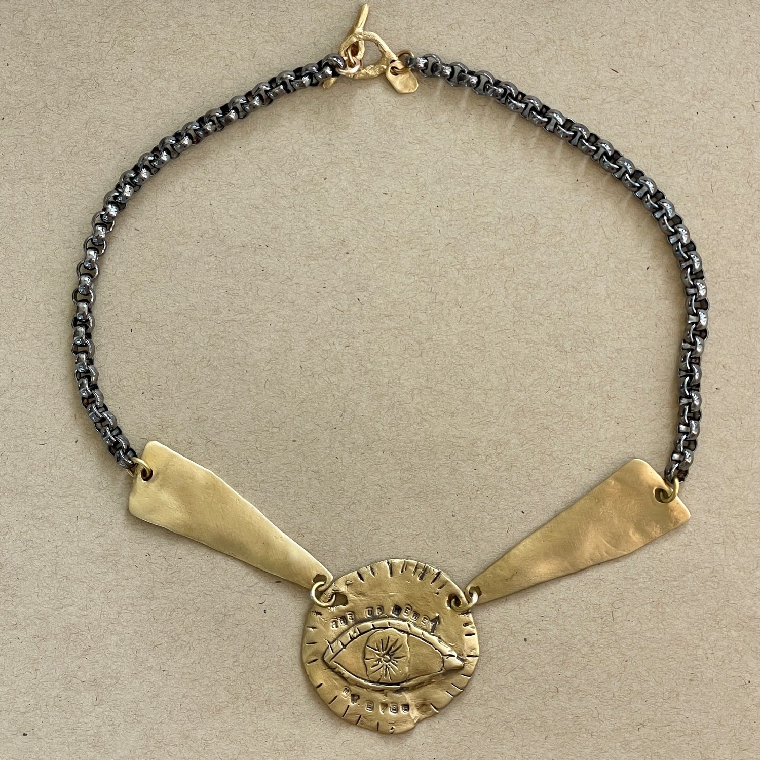 Chunky Ancient Eye Necklace