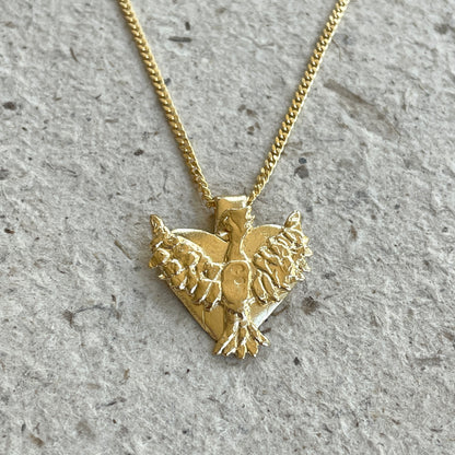 Phoenix Heart Necklace